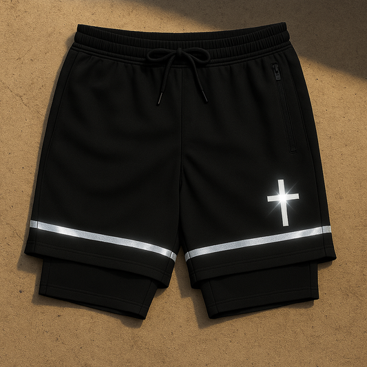 Crossline Reflective Training Shorts