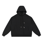 Righteous Boxy Button Placket Hoodie