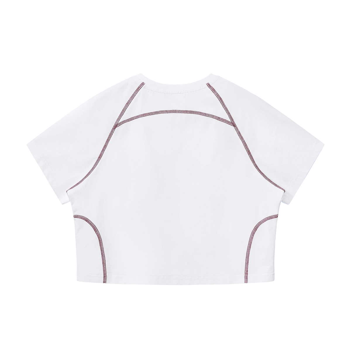 Righteous Women's Contrast Stitch Raglan Crop T-Shirt