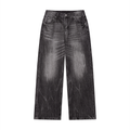 Righteous Men's High Rise Wide Leg Jeans