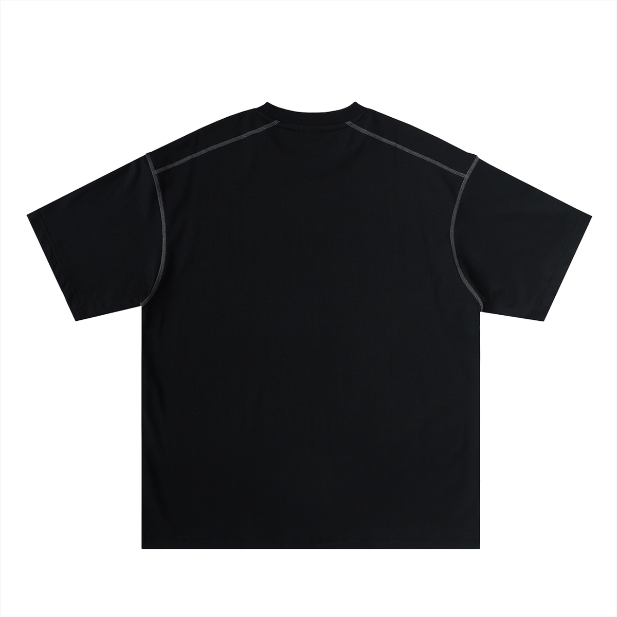 Righteous Oversized Contrast-Stitched Cotton Tee