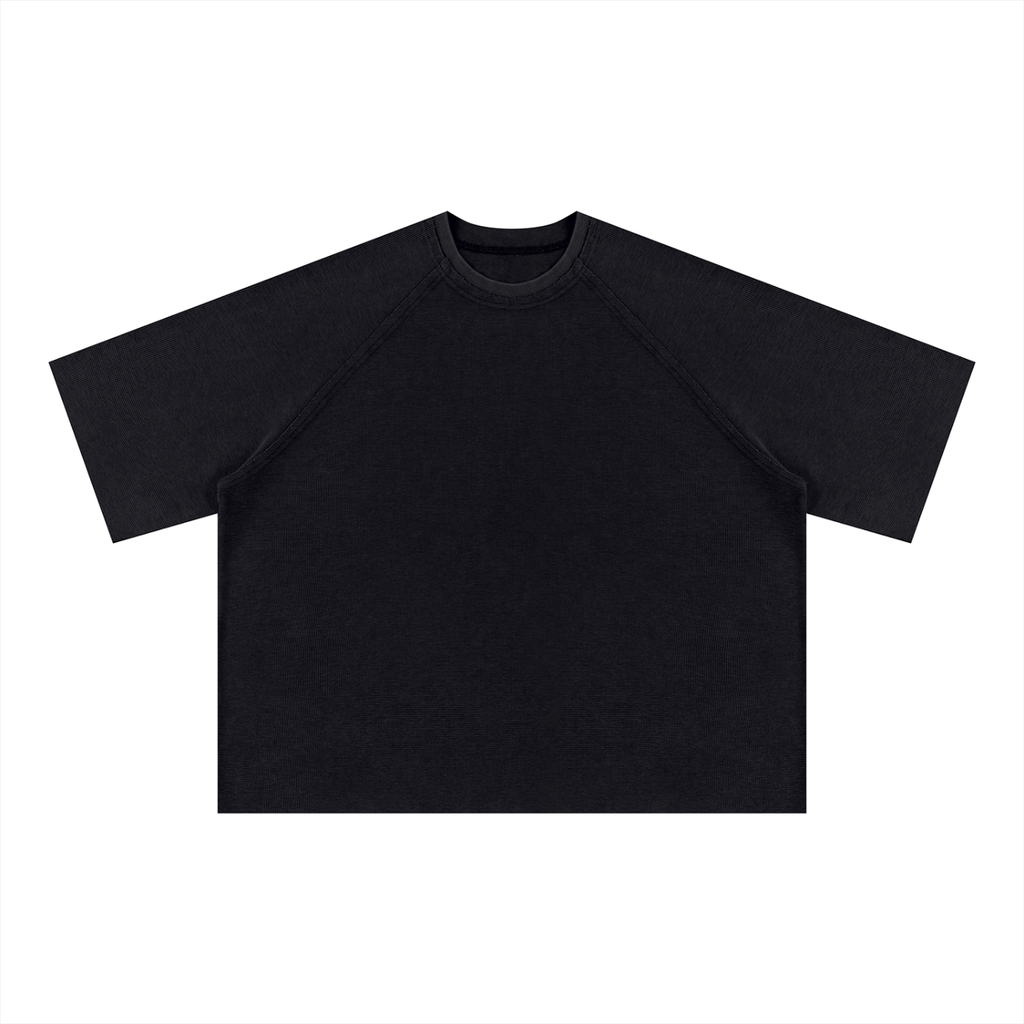 Righteous Unisex Mineral Wash Boxy Waffle T-Shirt