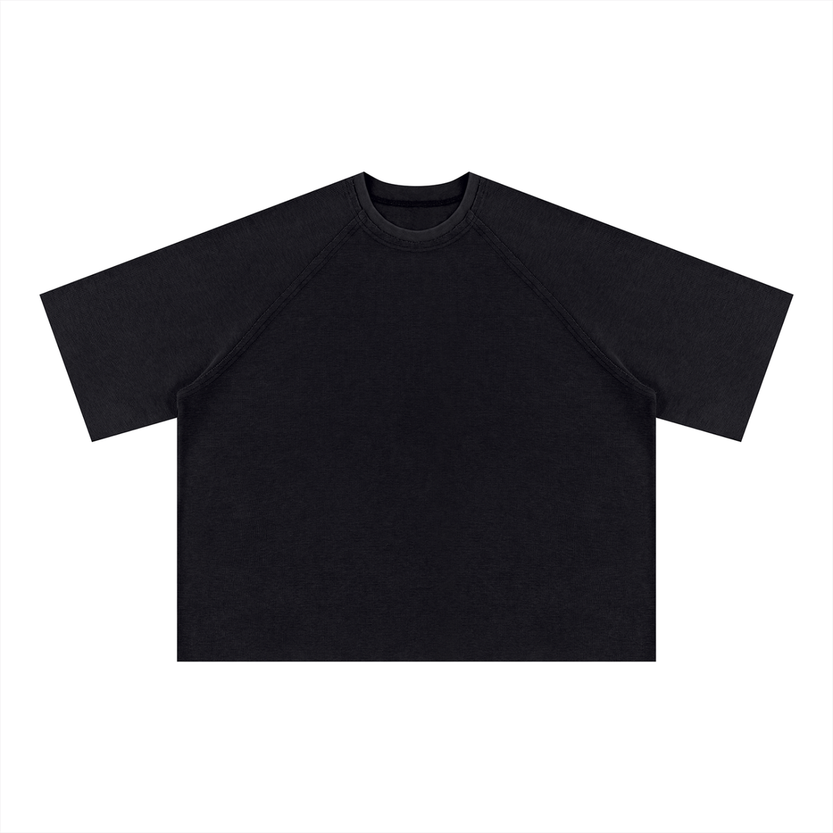 Righteous Unisex Mineral Wash Boxy Waffle T-Shirt