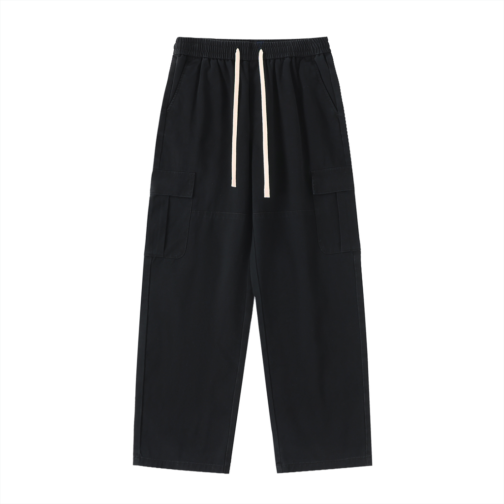 Righteous Drawstring Straight-Leg Cargo Pants
