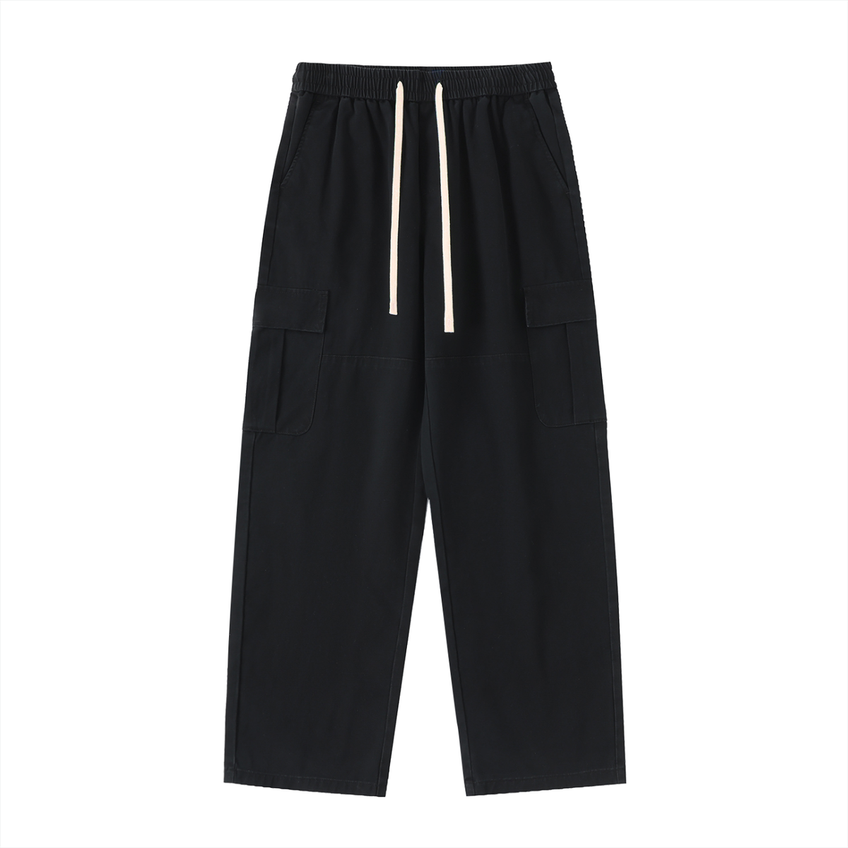 Righteous Drawstring Straight-Leg Cargo Pants