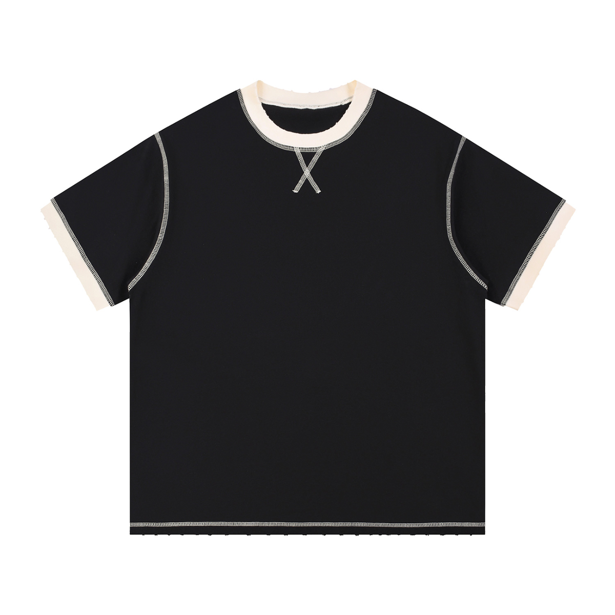 Righteous Unisex Contrast-Stitched Ringer T-Shirt