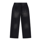 Righteous Men's Vintage Wash Wide Leg Jeans