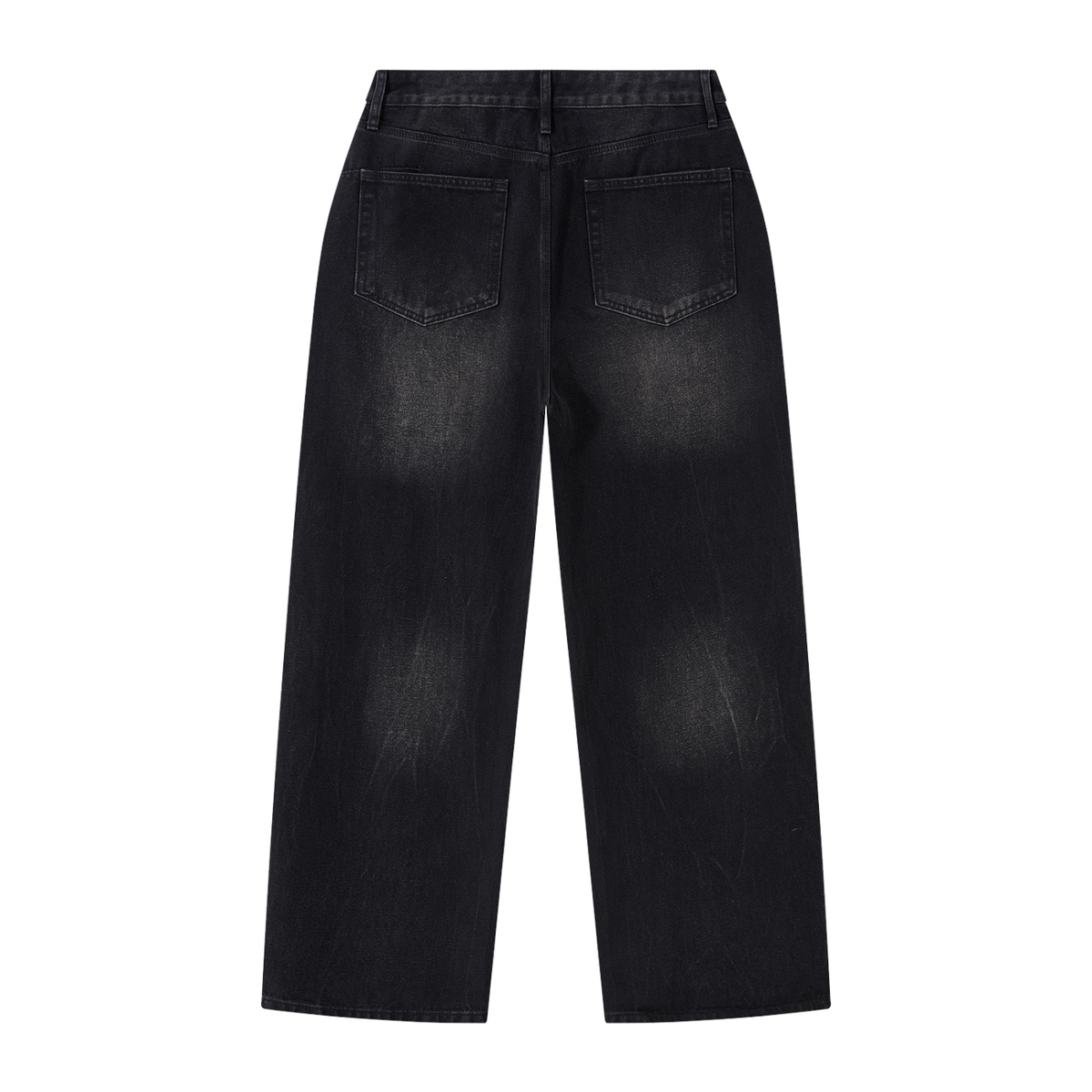 Righteous Men's Vintage Wash Wide Leg Jeans