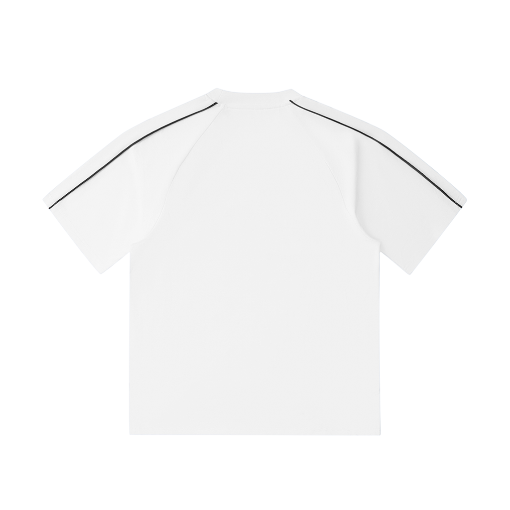 Righteous Contrast Stitch Raglan T-Shirt
