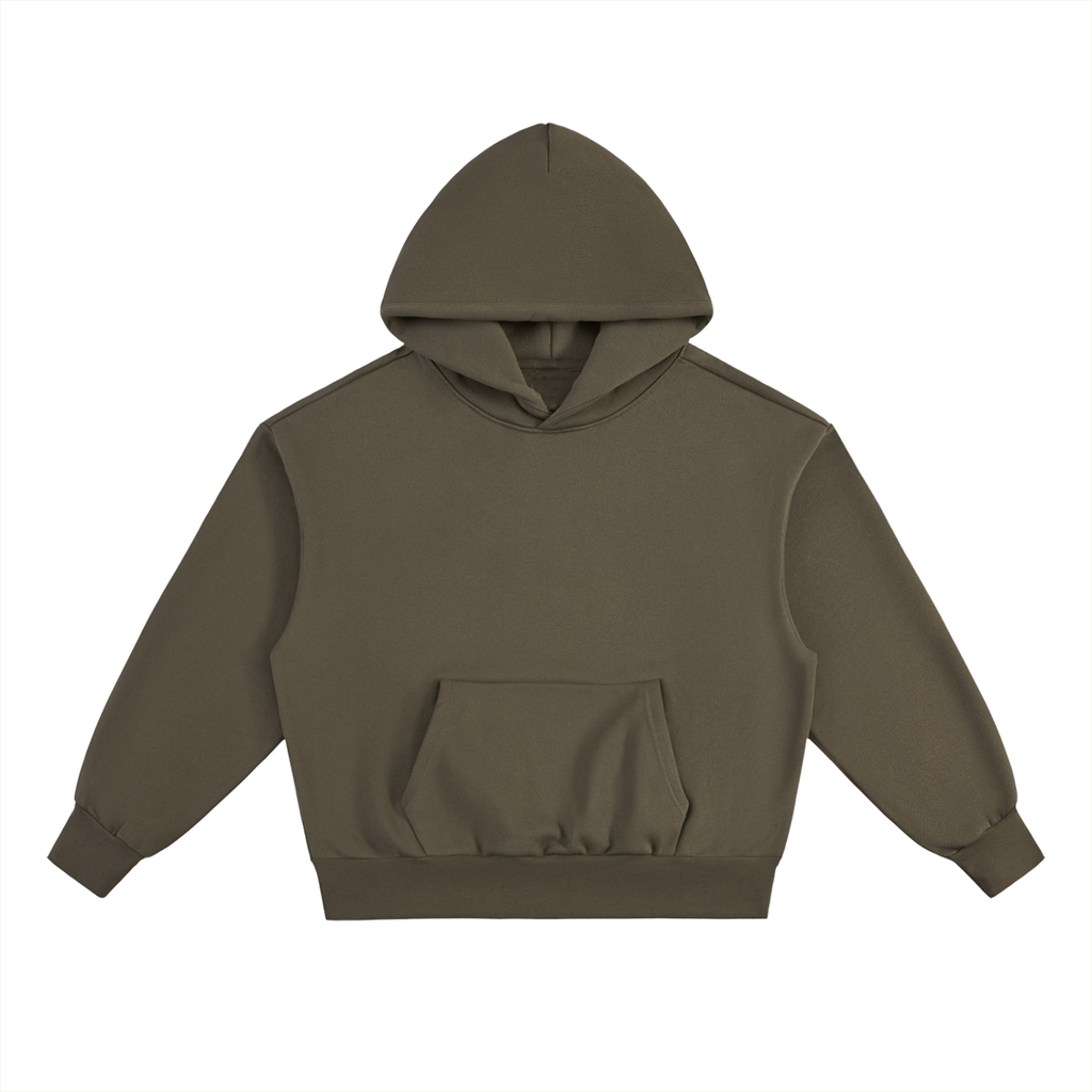 Righteous Oversized Fleece Hoodie - Broader Shoulders
