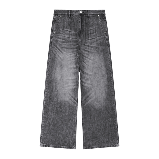 Vintage Wash Denim Jeans