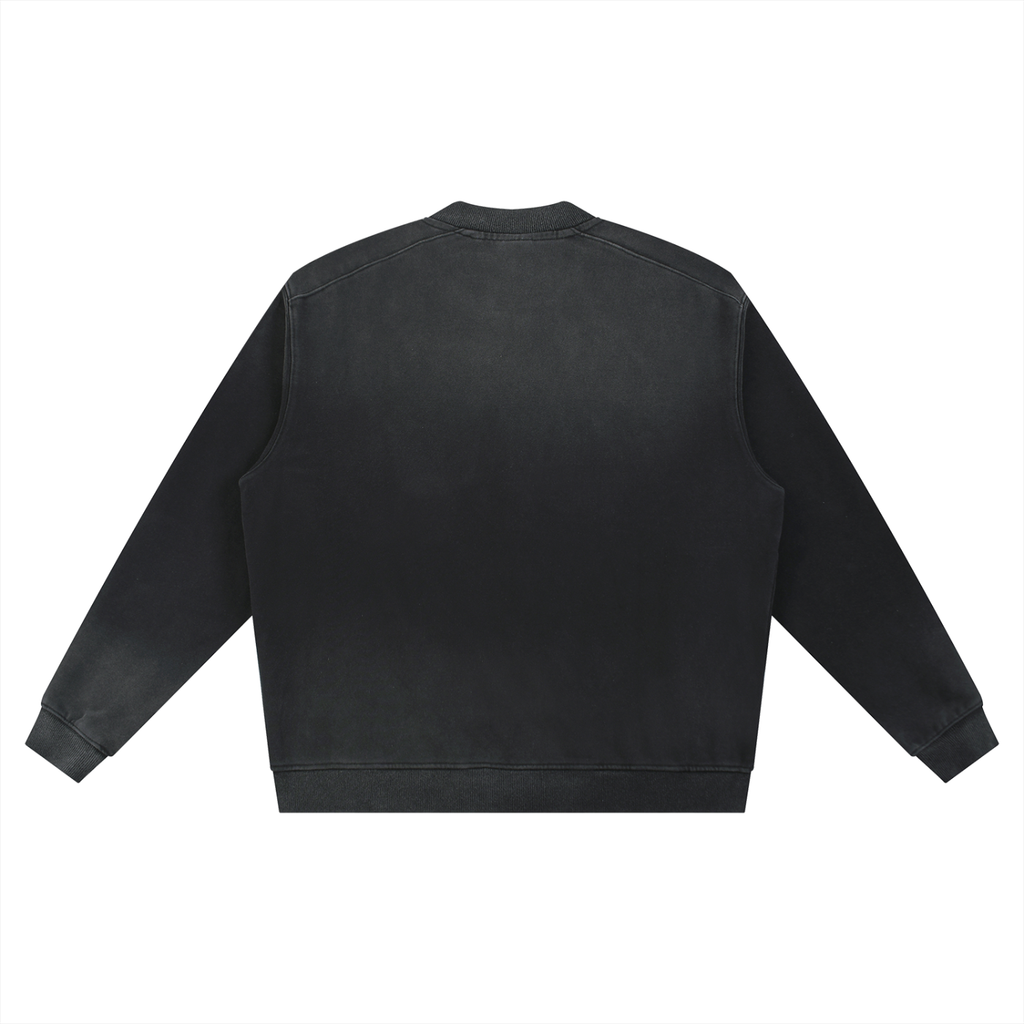Righteous Sun Fade Heavyweight Baseball Jacket
