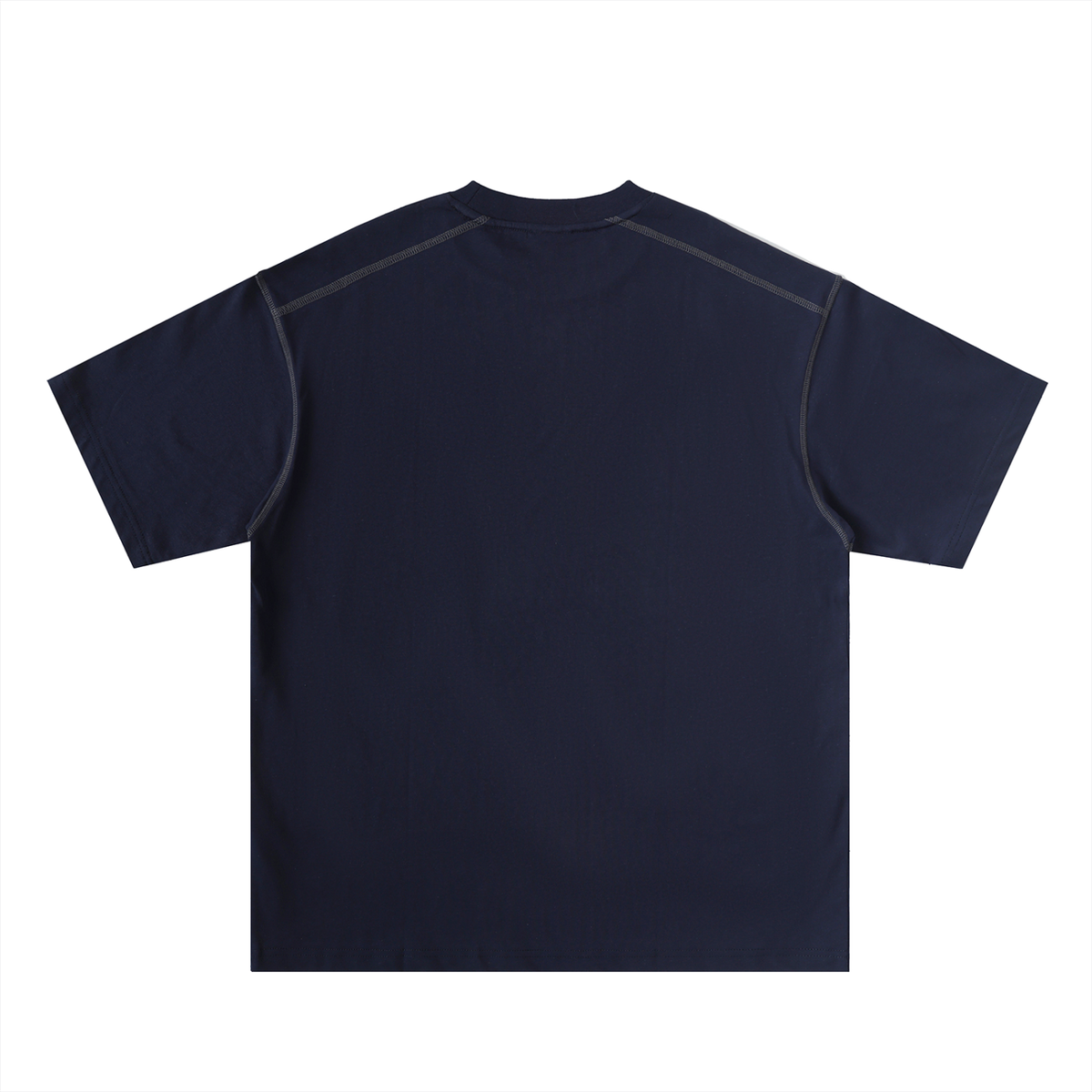 Righteous Oversized Contrast-Stitched Cotton Tee