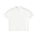 Righteous Unisex Oversized Piping Henley T-Shirt