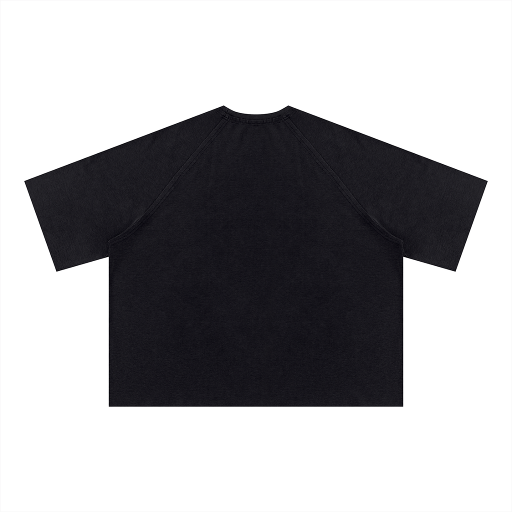 Righteous Unisex Mineral Wash Boxy Waffle T-Shirt