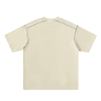 Righteous Oversized Contrast-Stitched Cotton Tee
