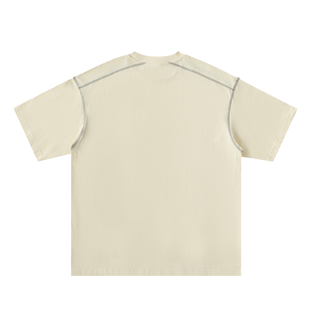Righteous Oversized Contrast-Stitched Cotton Tee