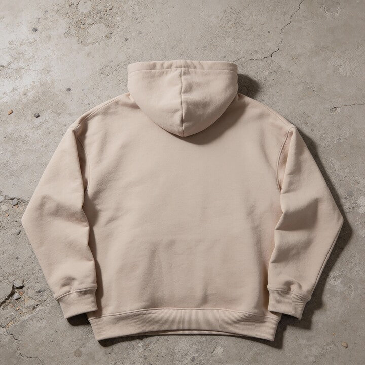 Soft-Beige 'Faith' Patch Embroidery